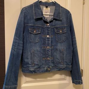 J. Crew Denim Jacket - Size L - EUC